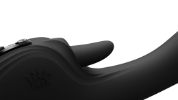 Смарт-вібратор Zalo Ares Obsidian Black, підігрів, 3 мотори, язичок для клітора, стимуляція точки G - №12