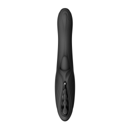Смарт-вібратор Zalo Ares Obsidian Black, підігрів, 3 мотори, язичок для клітора, стимуляція точки G - №21