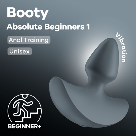 Анальна вібропробка Satisfyer Booty Absolute Beginners 1, для початківців - фото №6