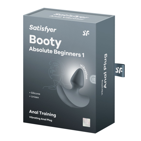 Анальна вібропробка Satisfyer Booty Absolute Beginners 1, для початківців - фото №5
