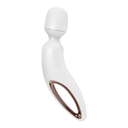 Вібромасажер Satisfyer Wand-erland (White/Rosegold) - - фото №2