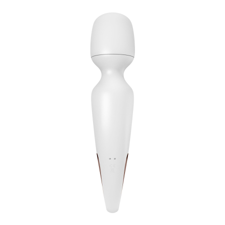 Вібромасажер Satisfyer Wand-erland (White/Rosegold) - фото №4