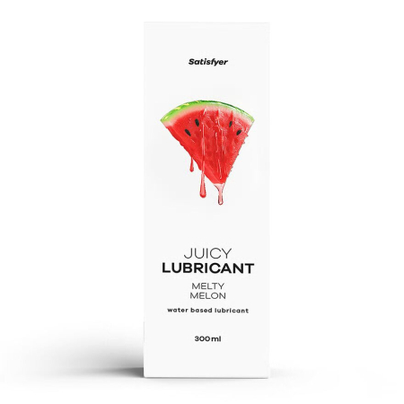 Лубрикант на водній основі Satisfyer Juicy Lubricant Melty Melon water based 300 мл - фото