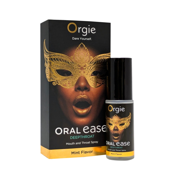 Спрей для глибокого мінету Orgie – Oral Ease Deepthroat (15 мл), м’ятний, без анестетиків - фото