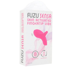 Вібратор на палець FUZU Sensa Skin Activated Fingertip Vibe – Pink, сенсорне керування, 8 режимів - - фото №6