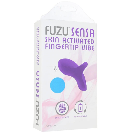 Вібратор на палець FUZU Sensa Skin Activated Fingertip Vibe – Pastel Blue, сенсорне керування, 8 режимів - фото №6