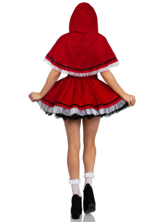 Костюм Червоної Шапочки Leg Avenue Flirty Miss Red Top and Skirt XS - - фото №5