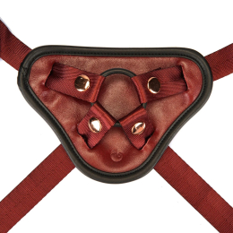 Трусики для страпона Liebe Seele Wine Red Strap-on Harness - - фото №3