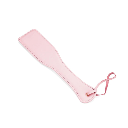Паддл Liebe Seele White & Pink Leather Paddle - фото