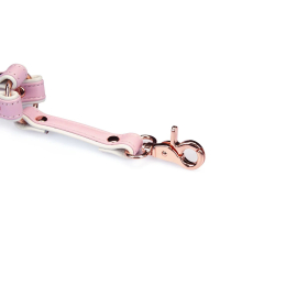 Хрестовина Liebe Seele White & Pink Leather Hogtie - - фото №4