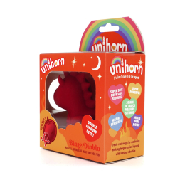 Вібратор-єдиноріжка Unihorn – Blaze Diablo, пестливий роздвоєний язичок - - фото №5
