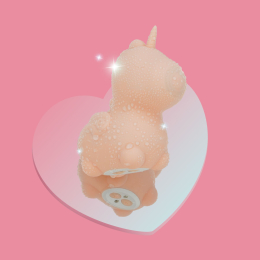 Вібратор-єдиноріжка Unihorn – Heart Throb, з пульсацією - - фото №8