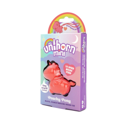 Вібратор-мінієдиноріжка Unihorn Mini – Peachy Pony, брелок з вібрацією, 10 режимів - №2