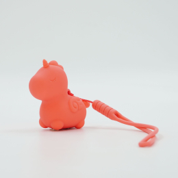 Вібратор-мінієдиноріжка Unihorn Mini – Peachy Pony, брелок з вібрацією, 10 режимів - №10