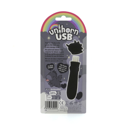 Вібратор-єдиноріжка Unihorn USB Bullet – Wild Spirit, віброкуля, USB-зарядка, 10 режимів - №5