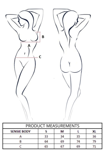 Боді Passion SENSIE BODY coral S - фото №7