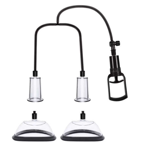 Вакуумна помпа для грудей та сосків Men Powerup Passion Pump - фото