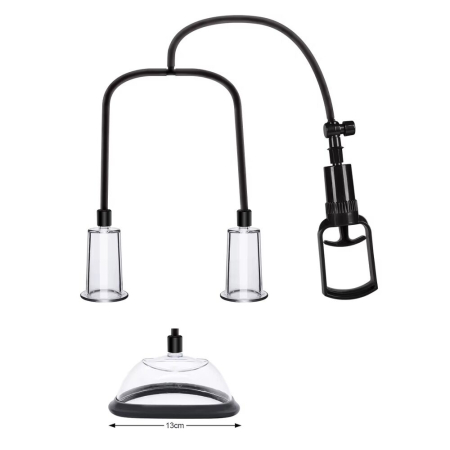 Вакуумна помпа для грудей та сосків Men Powerup Passion Pump - фото №5