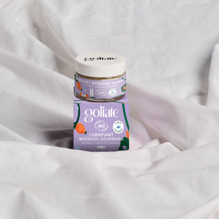 Масажна олія-лубрикант з ароматом та смаком кокоса Goliate Couple Gourmand Coco 50 мл - фото №2