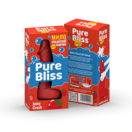 Ароматне мило пікантної форми Pure Bliss Red Juicy Crush (Ягідний вибух) 15 см - №7