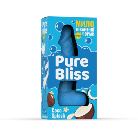 Ароматне мило пікантної форми Pure Bliss Blue Coco Splash (Кокосове молоко) 18 см - фото №6