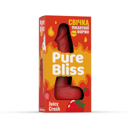 Ароматна свічка пікантної форми Pure Bliss Red Juicy Crush (Ягідний вибух) 15 см - №6