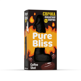 Ароматна свічка пікантної форми Pure Bliss Black Coffee Shot (Кава) 18 см - - фото №6