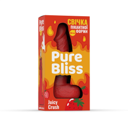 Ароматна свічка пікантної форми Pure Bliss Red Juicy Crush (Ягідний вибух) 18 см - №6