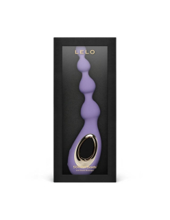 Анальне намисто з вібрацією LELO Soraya Beads Violet Dusk, різний діаметр намистин, 8 режимів - №3