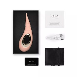 Кліторальний вібратор LELO DOT Cruise Peach Please, точкова стимуляція, технологія Infinite Loop - - фото №6