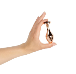 Анальна пробка Rosy Gold - Nouveau Butt Plug - - фото №4