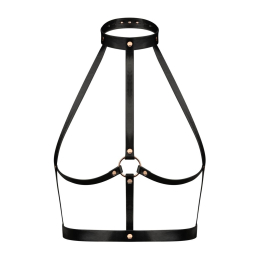 Портупея Rosy Gold - Body Harness - Black - - фото №2