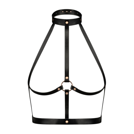 Портупея Rosy Gold - Body Harness - Black - фото №2