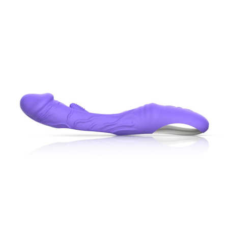 Вібратор Good Vibes Only - Flax Vibrating Dildo with G-Spot Stimulator - фото №4
