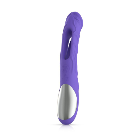 Вібратор Good Vibes Only - Flax Vibrating Dildo with G-Spot Stimulator - фото №3