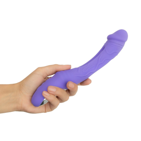 Вібратор Good Vibes Only - Flax Vibrating Dildo with G-Spot Stimulator - фото №7