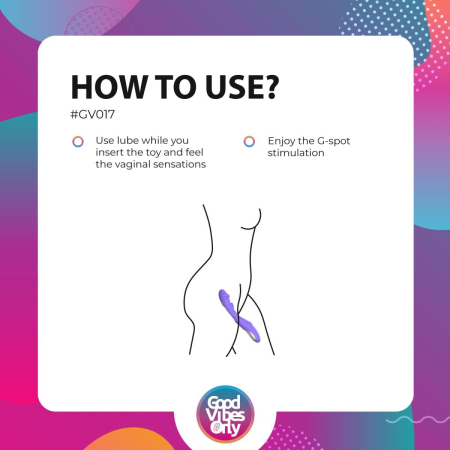 Вібратор Good Vibes Only - Flax Vibrating Dildo with G-Spot Stimulator - фото №10