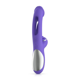 Вібратор-кролик Good Vibes Only - Tess Rabbit Vibrator with G-Spot Stimulator - - фото №4