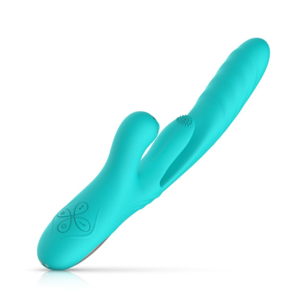 Вібратор-кролик Good Vibes Only - Lisa Thrusting Rabbit Vibrator with G-Spot Stimulator - фото