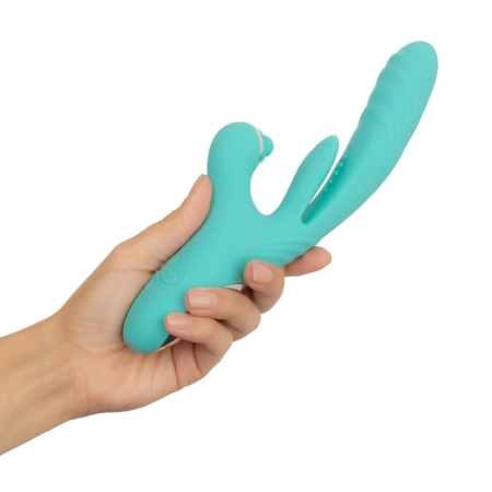 Вібратор-кролик Good Vibes Only - Lisa Thrusting Rabbit Vibrator with G-Spot Stimulator - фото №7