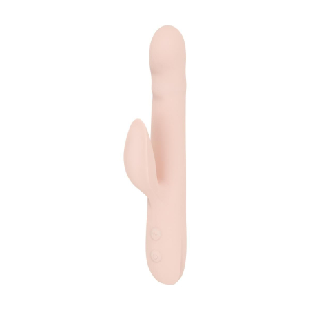 Вібратор-кролик Good Vibes Only - SHAI Thrusting Vibrator Soft Silicone - Pink - фото №2