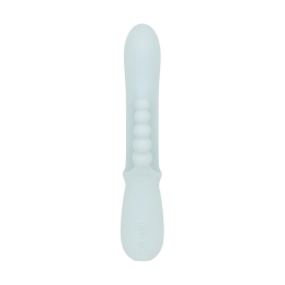 Вібратор-кролик Good Vibes Only - SAGE Triple Stimulation Vibe Soft Silicone - Blue - - фото №3