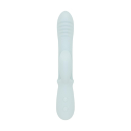 Вібратор-кролик Good Vibes Only - SAGE Triple Stimulation Vibe Soft Silicone - Blue - - фото №2