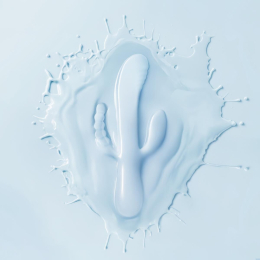 Вібратор-кролик Good Vibes Only - SAGE Triple Stimulation Vibe Soft Silicone - Blue - - фото №10