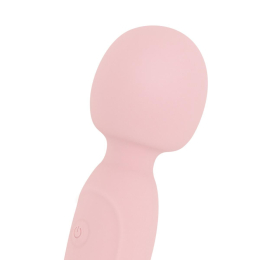 Вібромасажер Good Vibes Only - SIMI Double-Sided Wand Vibrator Soft Silicone - Pink - - фото №5