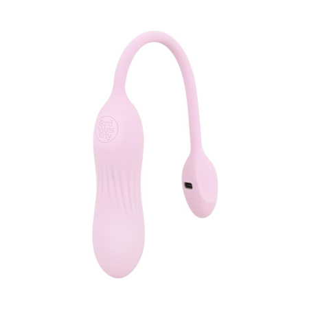 Віброяйце Good Vibes Only - SIVA Bullet Vibrator Soft Silicone - Pink - фото №4