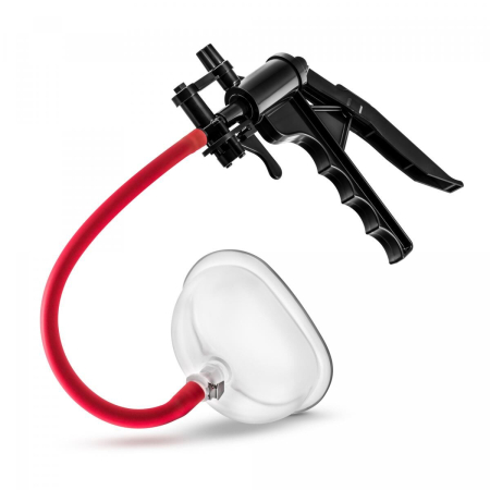 Вакуумна помпа для вульви Blush Temptasia – Advanced Pussy Pump System, механічна, важіль - фото №3