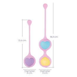 Вагінальні кульки Wooomy Love Pearls - - фото №6