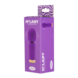 Вібромасажер M’Lady Mini Vibrating Wand Purple - №3