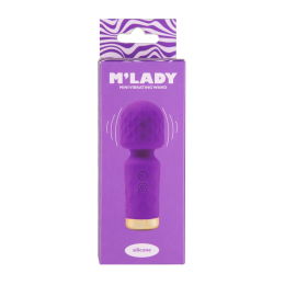 Вібромасажер M’Lady Mini Vibrating Wand Purple - №5